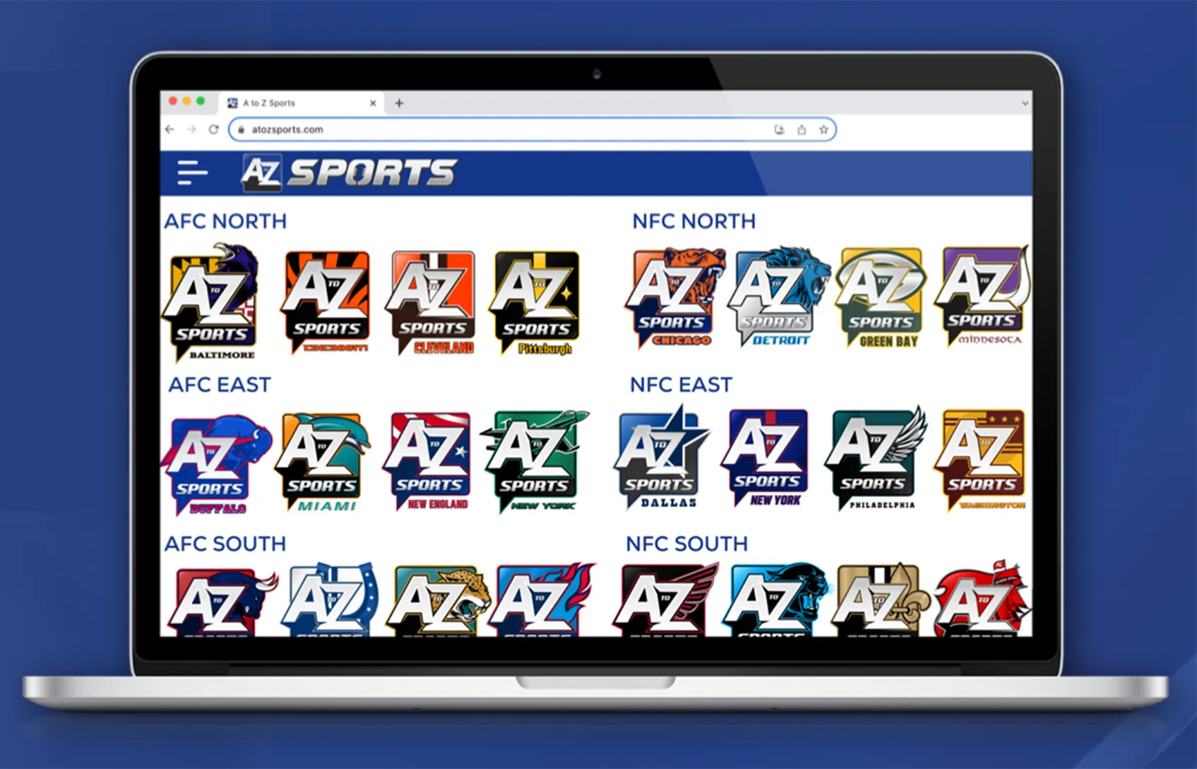 A to Z Sports Website