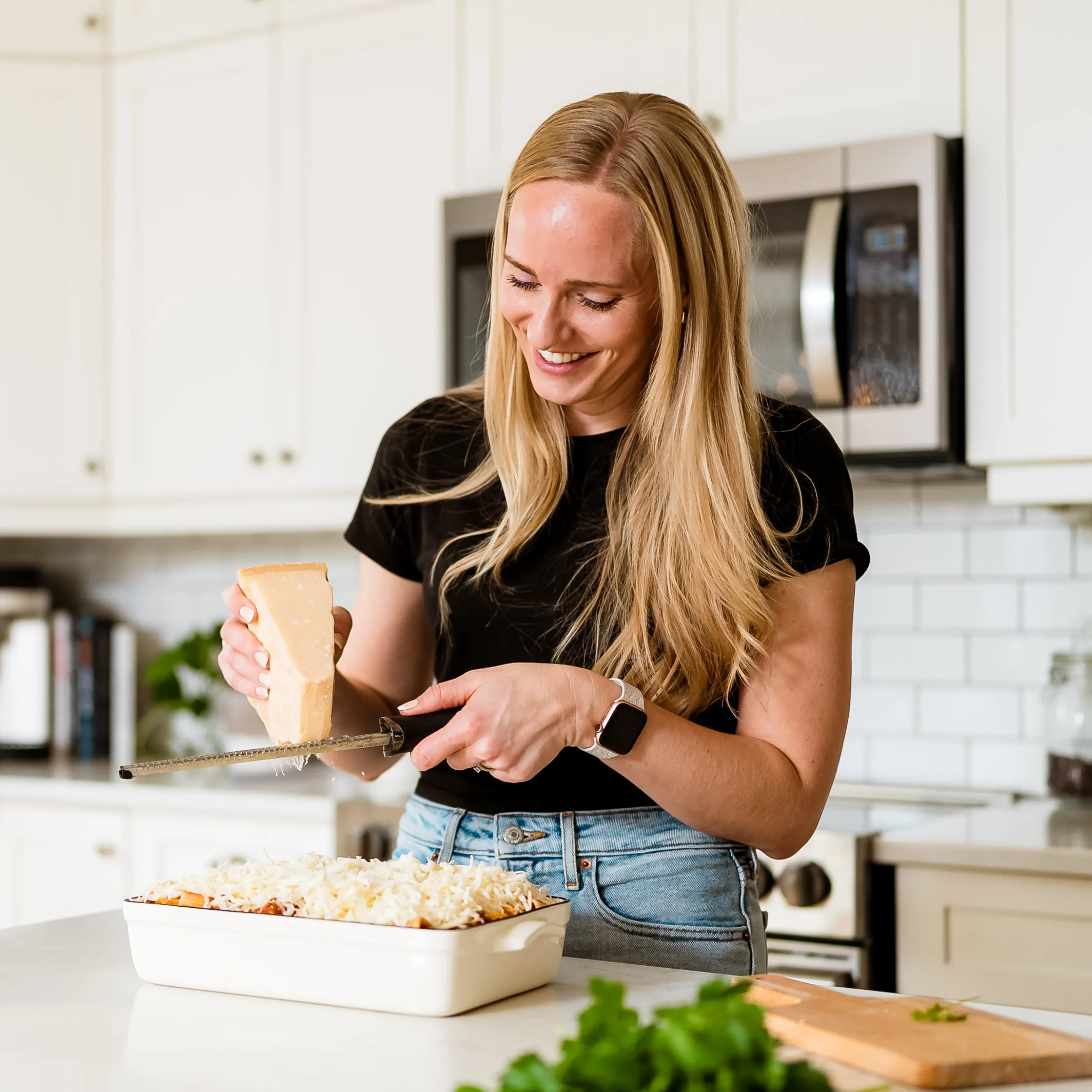 Ashley in the kitchen (credit:Mark Eadie)