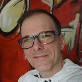 Adam Berent, founder of 3583 Bytes based out of Calgary, Canada, and creator of the Train Sim mobile game.